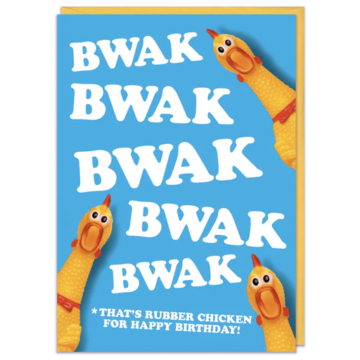 [DMA 473] DM RUBBER CHICKEN CARD
