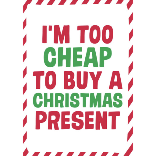 [P0011029] DM TO CHEAP XMAS CARD
