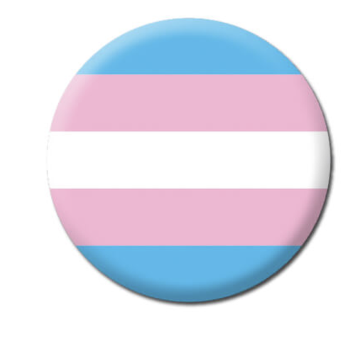 [P0011031] DM TRANS PRIDE FLAG BADGE