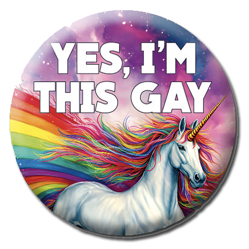 [DMD 372] DM YES I AM THIS GAY BADGE