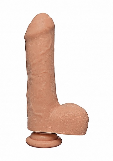 [1700-70-CD] DOC JOHNSON UNCUT D REALISTIC ULTRASKYN DILDO 18 CM