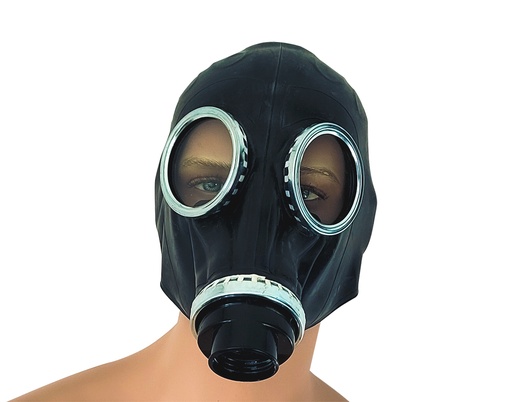 [139414] FULL RUBBER GAS MASK 