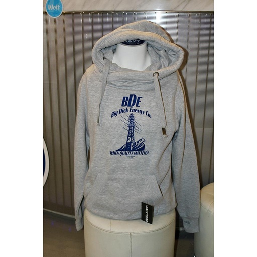 GAYT*GEAR CROSS NECK HOODIE BIG DICK ENERGY