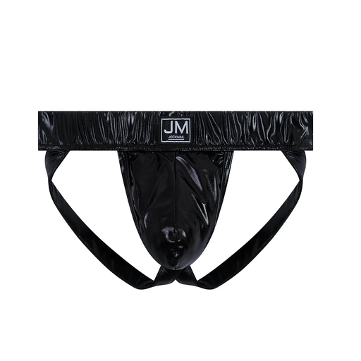 JOCKMAIL 258 SOLID FAUX LEATHER JOCK